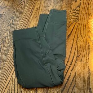 Lululemon Olive Green 25 Length Leggings